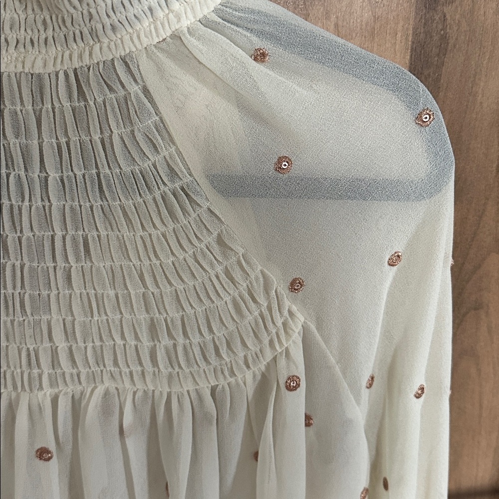 Free people ready to run sheer blouse - Picture 11 of 12